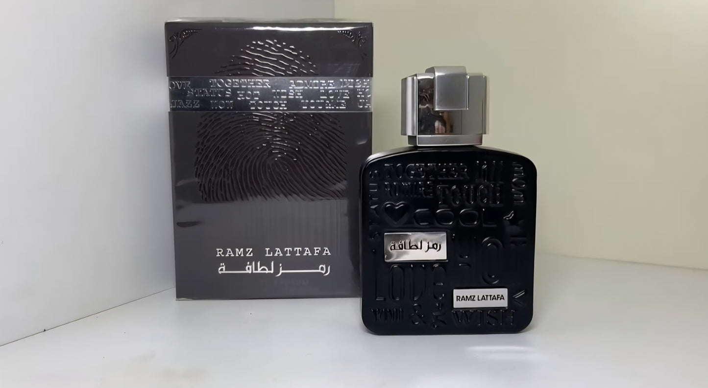 RAMZ SILVER BY LATTAFA 100 ML